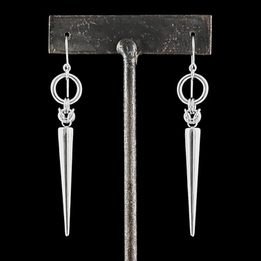 THORN Hoop & Byzantine Long Drop Earrings