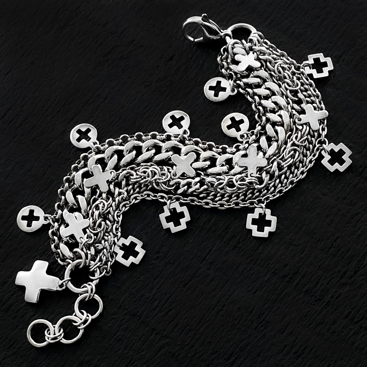 ROGUE Padlock Charm Bracelet – Rapt In Maille